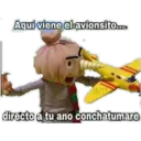 Aquí viene el avionsito... TAZTY directo a tu ano conchatumare