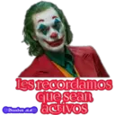 Les recordamos
que sean
activos
Brandon BMD