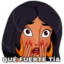 QUÉ FUERTE TÍA