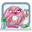 Donut and coffee 1 6