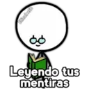 Elizabeth
8
do
Leyendo tus
mentiras