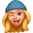Blonde girl memoji 2 17