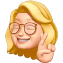Blonde girl memoji 2 28