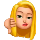 Blonde girl memoji 2 14