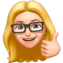 Blonde girl memoji 2 16