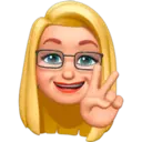 Blonde girl memoji 2 8