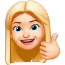 Memoji Blonde ☆ 17