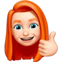 Memoji Orange ☆ 8