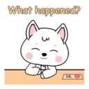 White dog mov 18