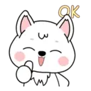 White dog mov 19