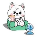 White dog mov 8