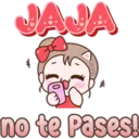 JAJA
Lorena
no te pases!