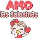 AMO
las golosinas
Lorena