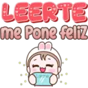 LEERTE
me Pone feliz
Lorena