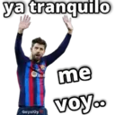 ya tranquilo
Spot
GeysiOy
me
voy..