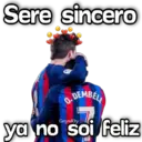 Sere sincero
O. DEMBELE
ya no soi feliz