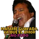 MATAME GUAYABO, YA QUE EL AMOR NO PUDO