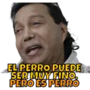 EL PERRO PUEDE SER MUY FINO, PERO ES PERRO