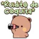 *Ruidito de Coquita cola Persy