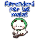 Aprenderá Por las malas Persy