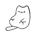 Gatito blanco mov 7