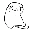 Gatito blanco mov 21