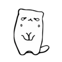 Gatito blanco mov 20