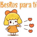 Orange girl 1