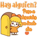 Orange girl 4