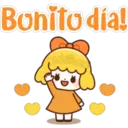 Orange girl 9
