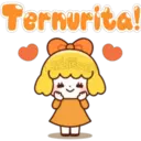 Orange girl 7