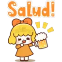 Orange girl 20