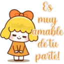 Orange girl 19