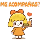 Orange girl 17