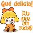 Orange girl 5