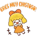 Orange girl 11