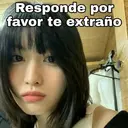 Responde por
favor te extraño