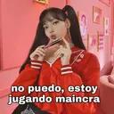 ERE
no puedo, estoy
jugando maincra