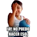 (AY, NO PUEDO
HACER ESO}