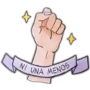 NI UNA MENOS
N UNA MENOS