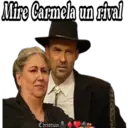 Mire Carmela un rival
Christian