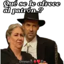 Qué se le ofrece
al patrón?
Christian