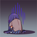 喝