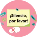 ¡Silencio,
por favor!
1