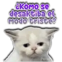 ¿KÓMO SE desaktiba el Modo triste? Persy
