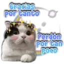 Gracias Por tanto Persy Perdón Por tan POCO