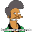 R hasta siempre vuelvan pronto