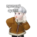 ngomong apa??! Ε