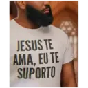 JESUS TE AMA. EU TE SUPORTO