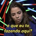o que eu to fazendo aqui?